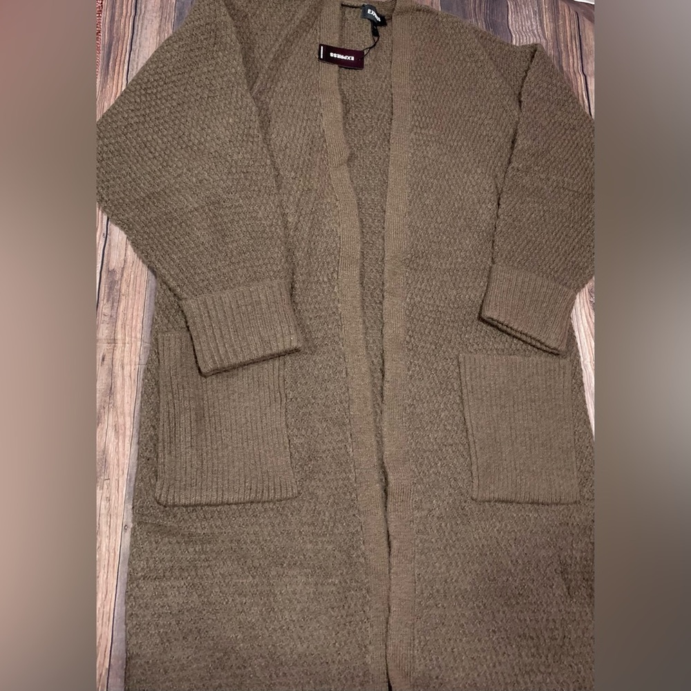 Cárdigan Express brand New ,long sweater Express cardigan - Picture 15 of 16